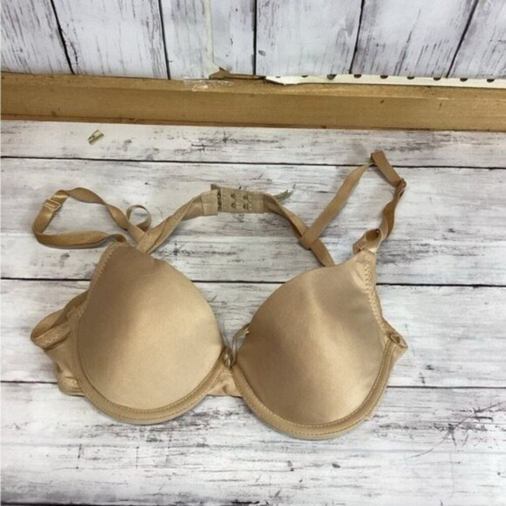 Goth y2k indie normcore gorpcoe fisherman Mamia bra tan 32B classic